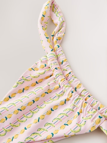 Slip costum de baie de la Next pe roz