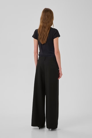 My Essential Wardrobe Wide leg Broek 'MWMilan Tito' in Zwart