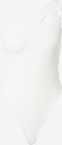 Bustier Maillot de bain Misspap en blanc : devant