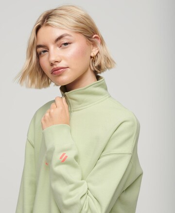 Sweat-shirt Superdry en vert