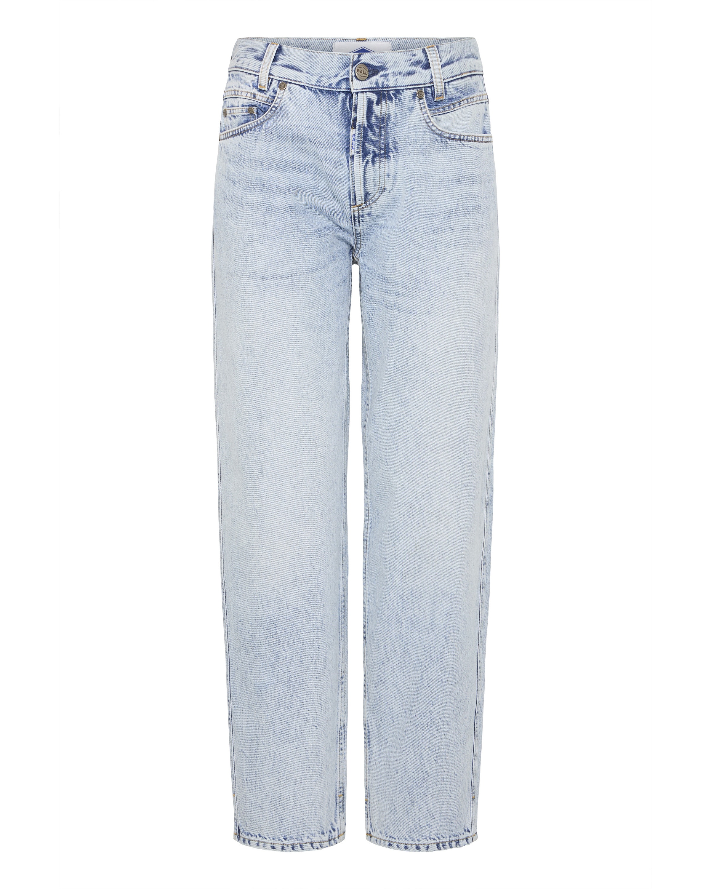 Regular Jean 'BAPAOLO' Ball en bleu : devant