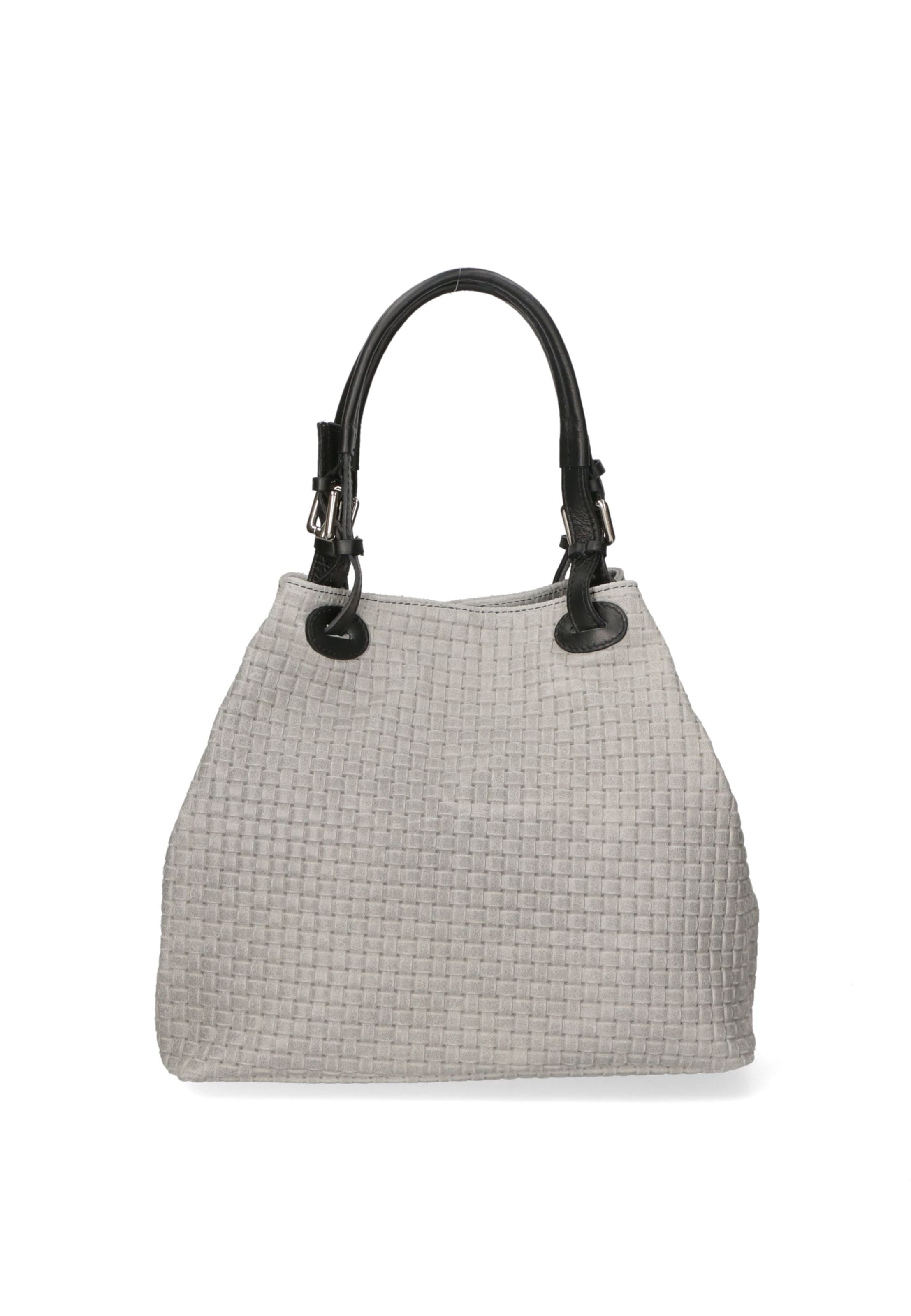 CHICCA BORSE Handbag in Grey: front