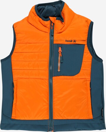 Gilet sportivo di Kamik in blu: frontale