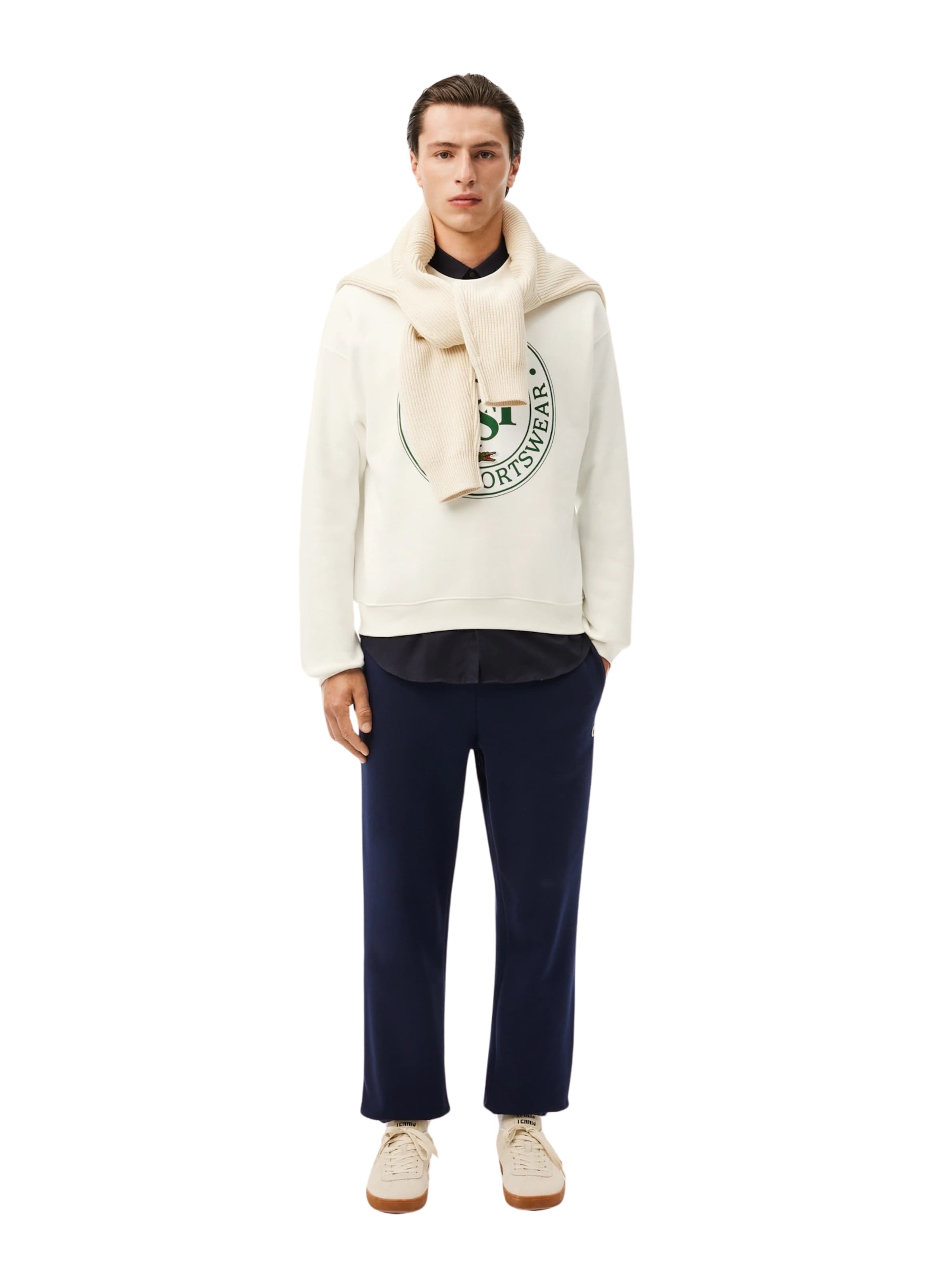 LACOSTE Свитшот в Белый