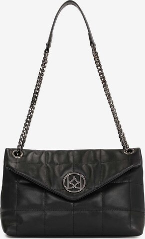 Kazar Shoulder Bag in Black: front