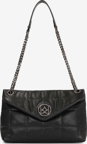 Kazar Shoulder Bag in Black: front