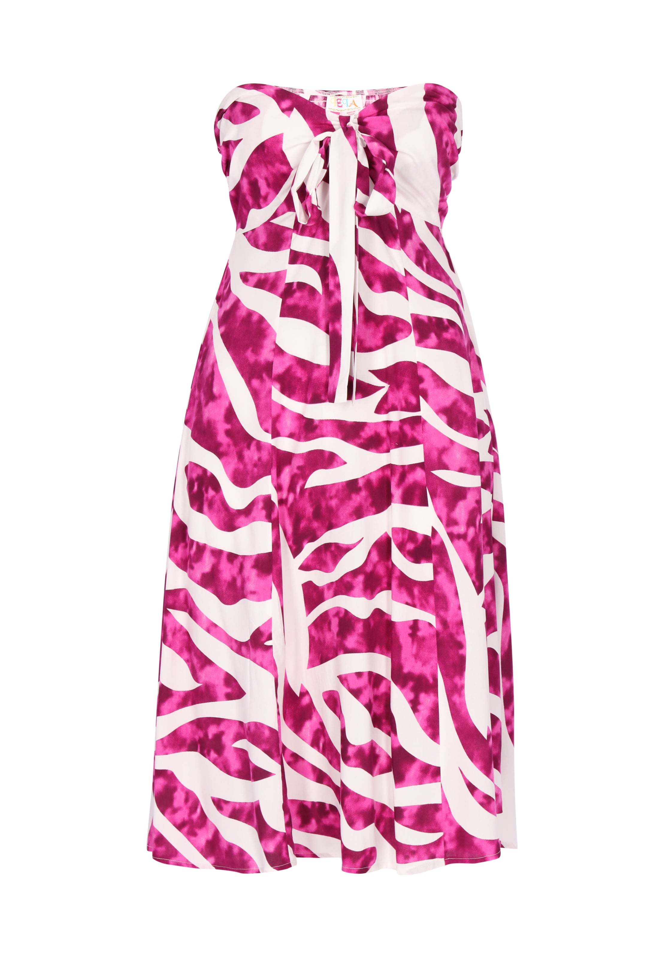 IZIA Jurk 'Festival' in Roze: voorkant