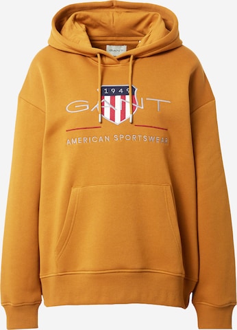 GANT - Sweatshirt em castanho: frente