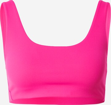 NIKE Bustier Biustonosz sportowy 'ALATE ALL U' w kolorze różowy: przód