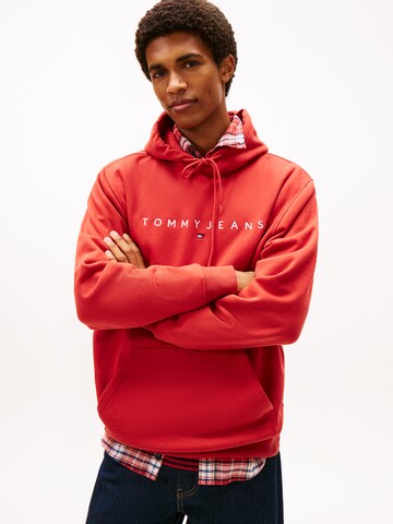 Tommy Jeans Sweatshirt in Rot: Vorderseite
