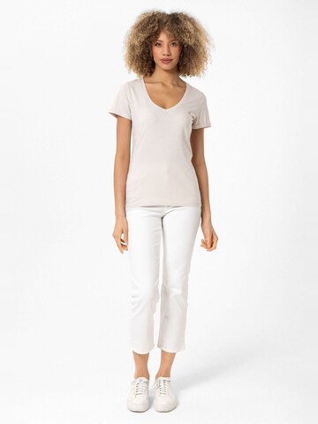 Maglietta di Williot in beige: frontale