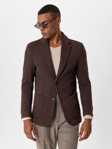 Slim fit Giacca da completo 'Berhtram' di Antioch in marrone