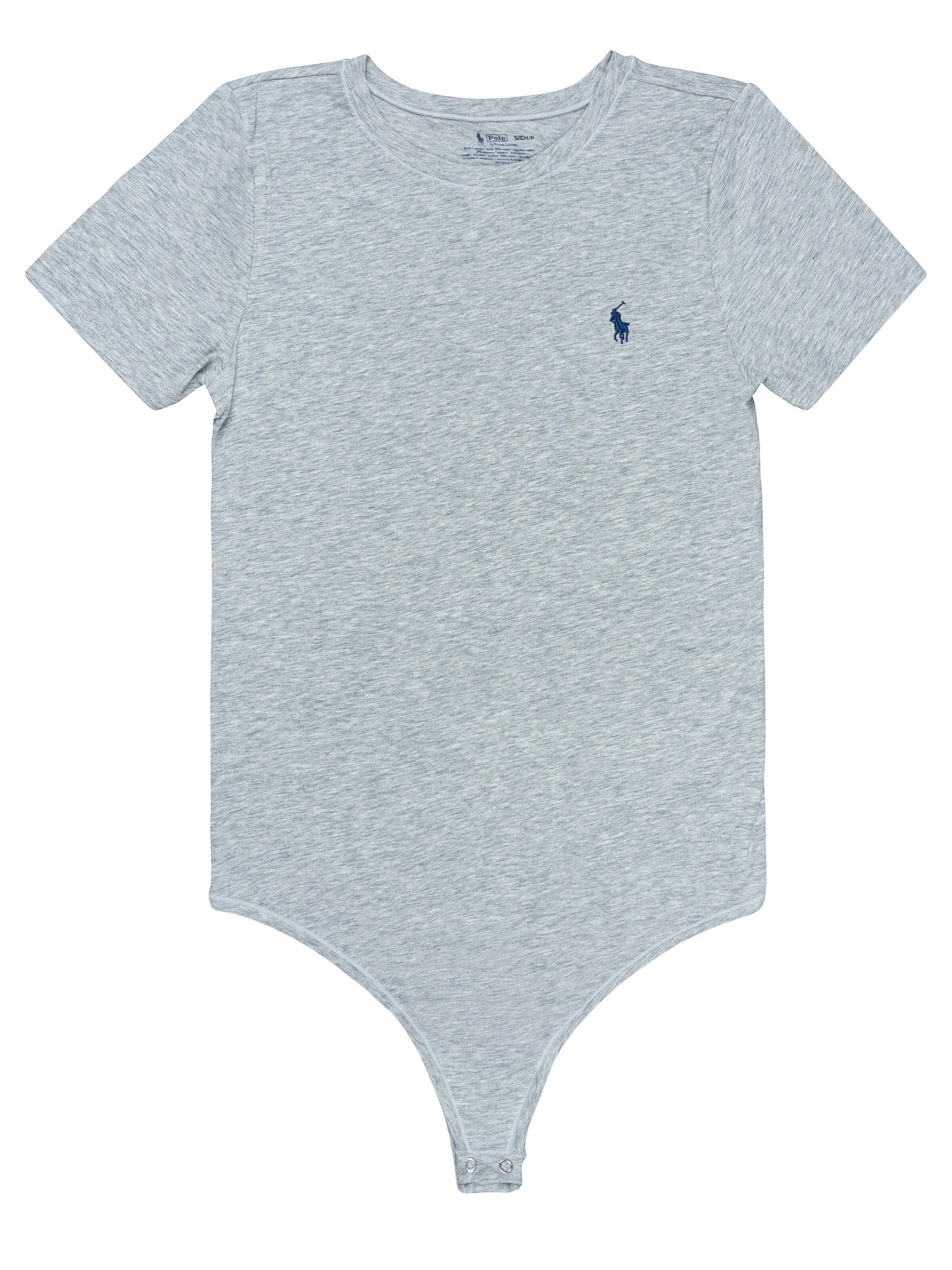 Body ' Club Cotton ' Polo Ralph Lauren en gris : devant
