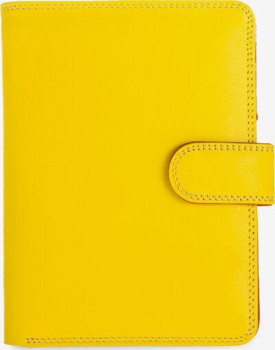 mywalit Large Wallet Geldbörse Leder 14 cm in gelb, Produktansicht