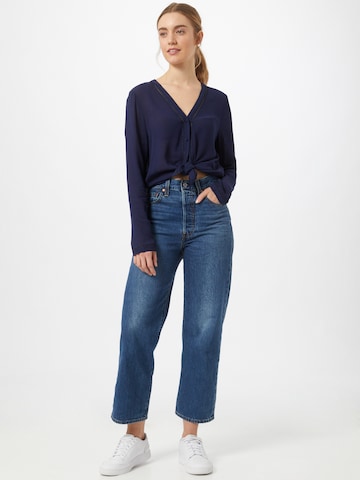 ABOUT YOU Blouse 'Hanna' in Blauw