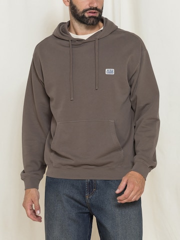 Carrera Jeans Sweatshirt 'Replica Hoodie' in Brown: front