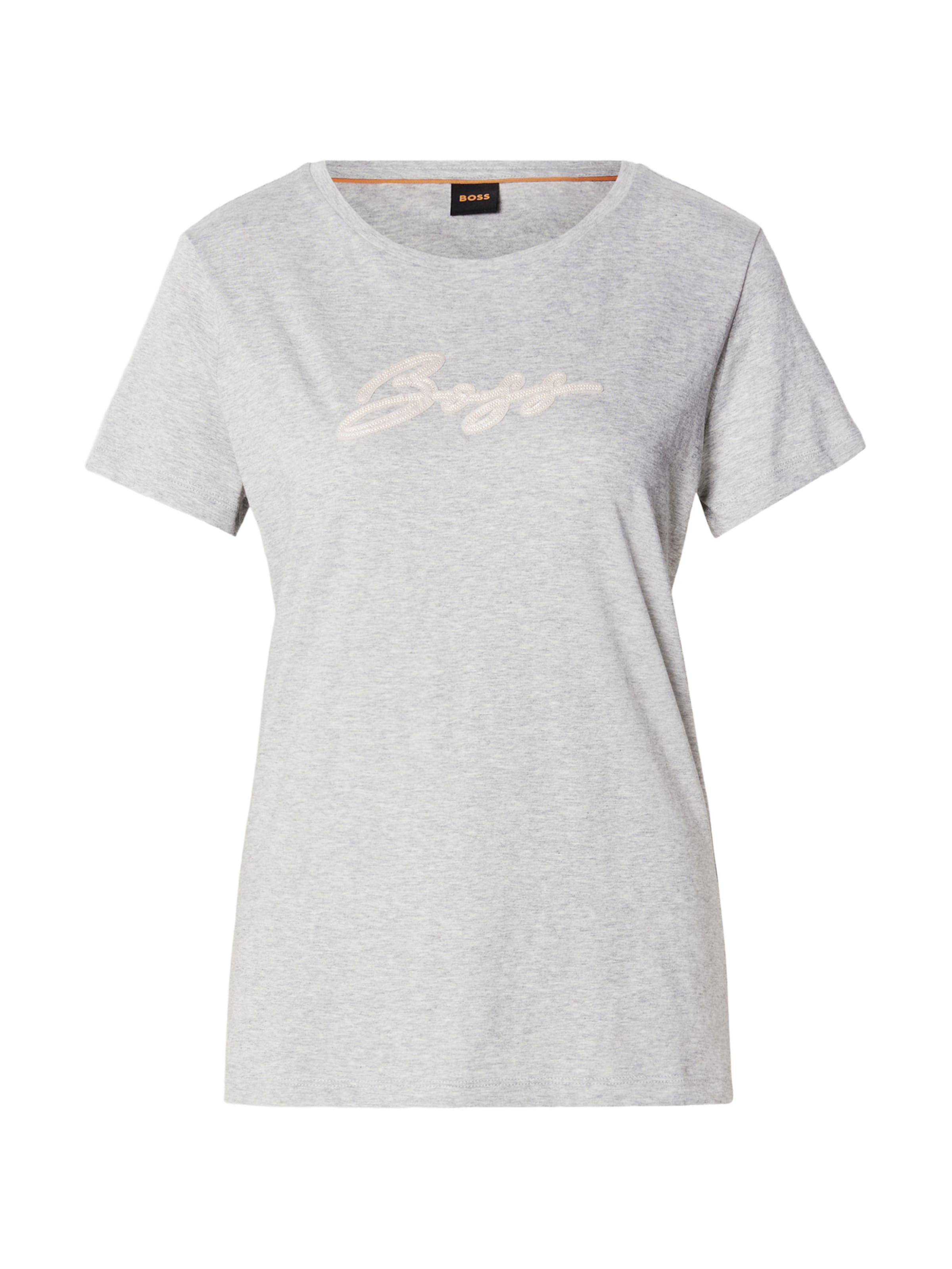 BOSS T-shirt 'C_Elove_2' i grå: framsida