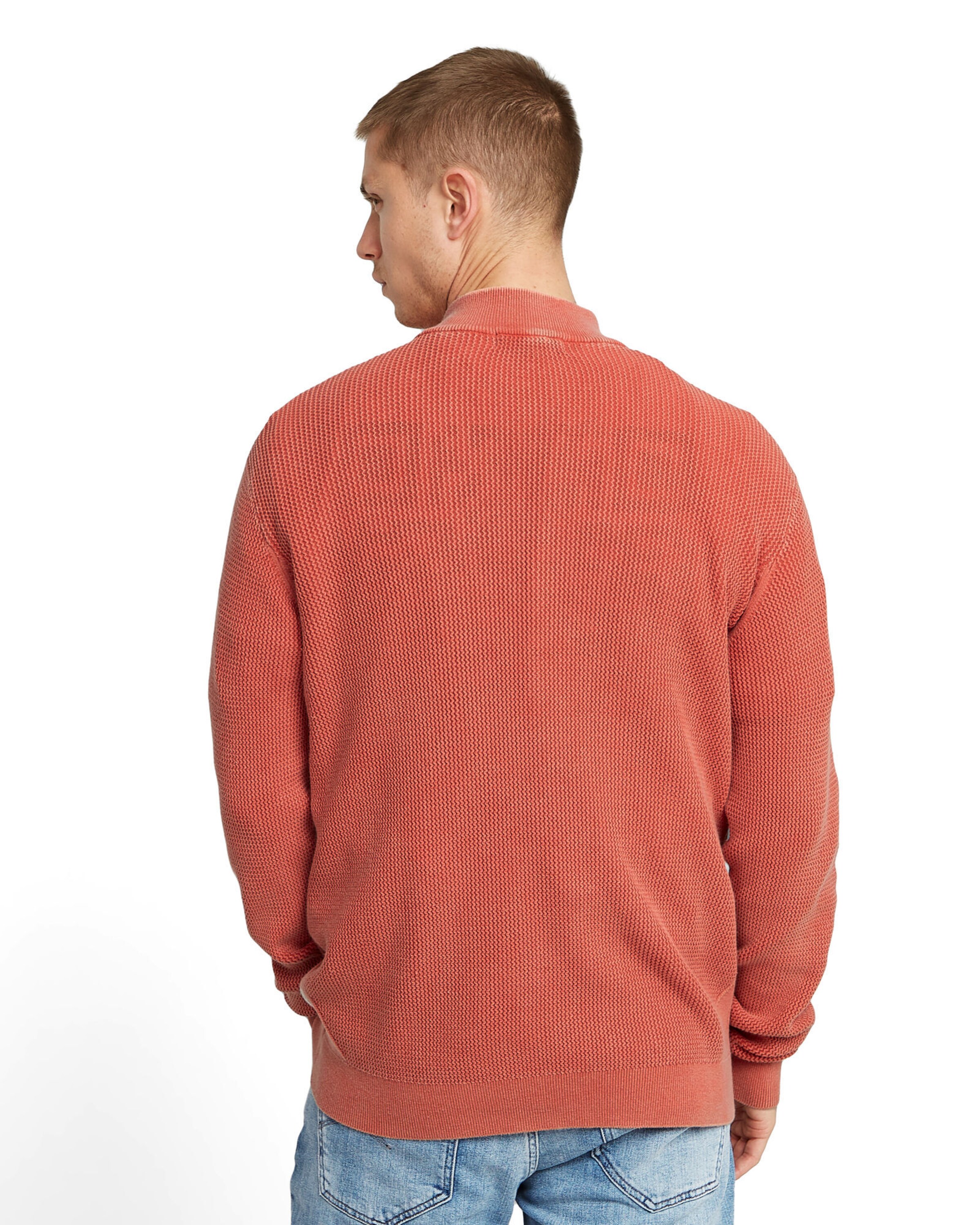 G-STAR Sweater 'Knitted' in Red