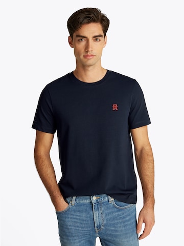 TOMMY HILFIGER Tričko - Modrá: predná strana