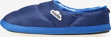 Nuvola. Hausschuh 'Classic Chill' in Blau: Vorderseite