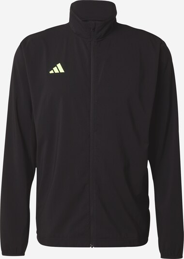 ADIDAS PERFORMANCE Athletic Jacket 'ADIZERO' in Lime / Black, Item view