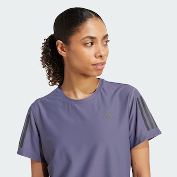 ADIDAS PERFORMANCE Performance Shirt 'Own The Run' in Purple