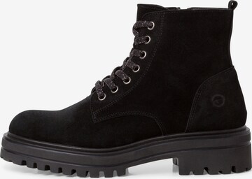 TAMARIS Lace-Up Ankle Boots in Black