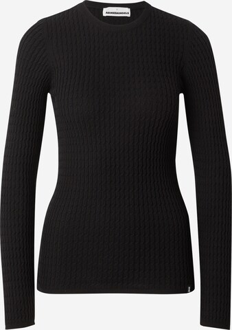 ARMEDANGELS Pullover 'LELIAS' (GOTS) in Schwarz: predná strana