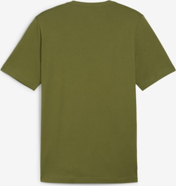 PUMA Performance Shirt 'Essentials' in Green