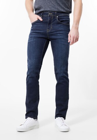 Street One MEN Slim fit Jeans in Blue: front