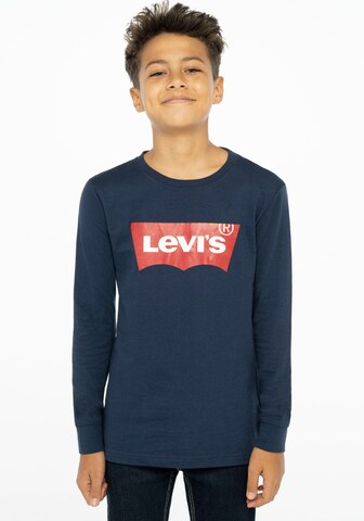 Levi's Kids Regular fit Shirt in Blauw: voorkant