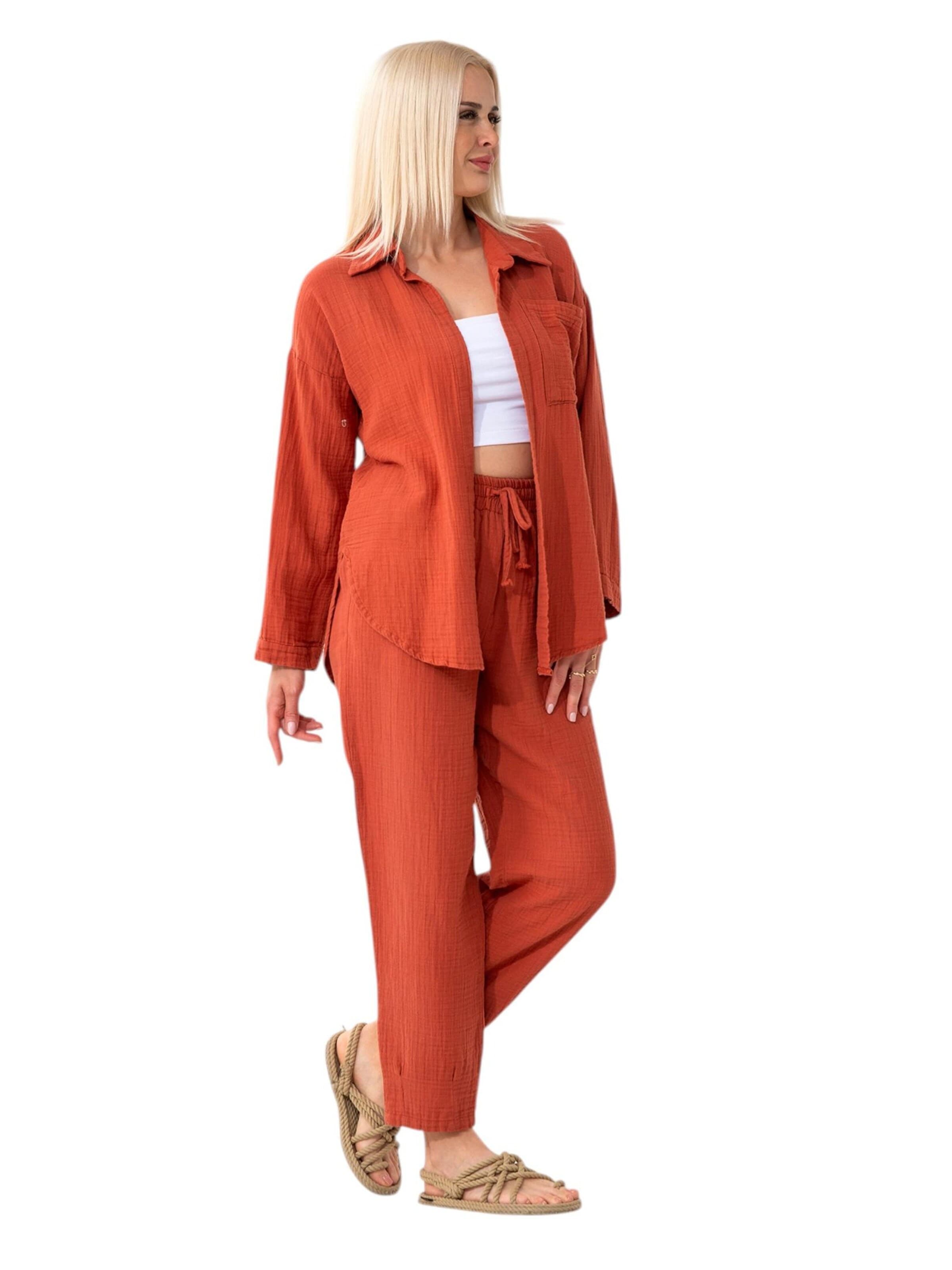 Camicia da donna 'NALYA' di WENOR in rosso