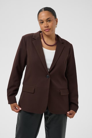 Blazer 'SAKIRA' KAFFE CURVE en marron : devant