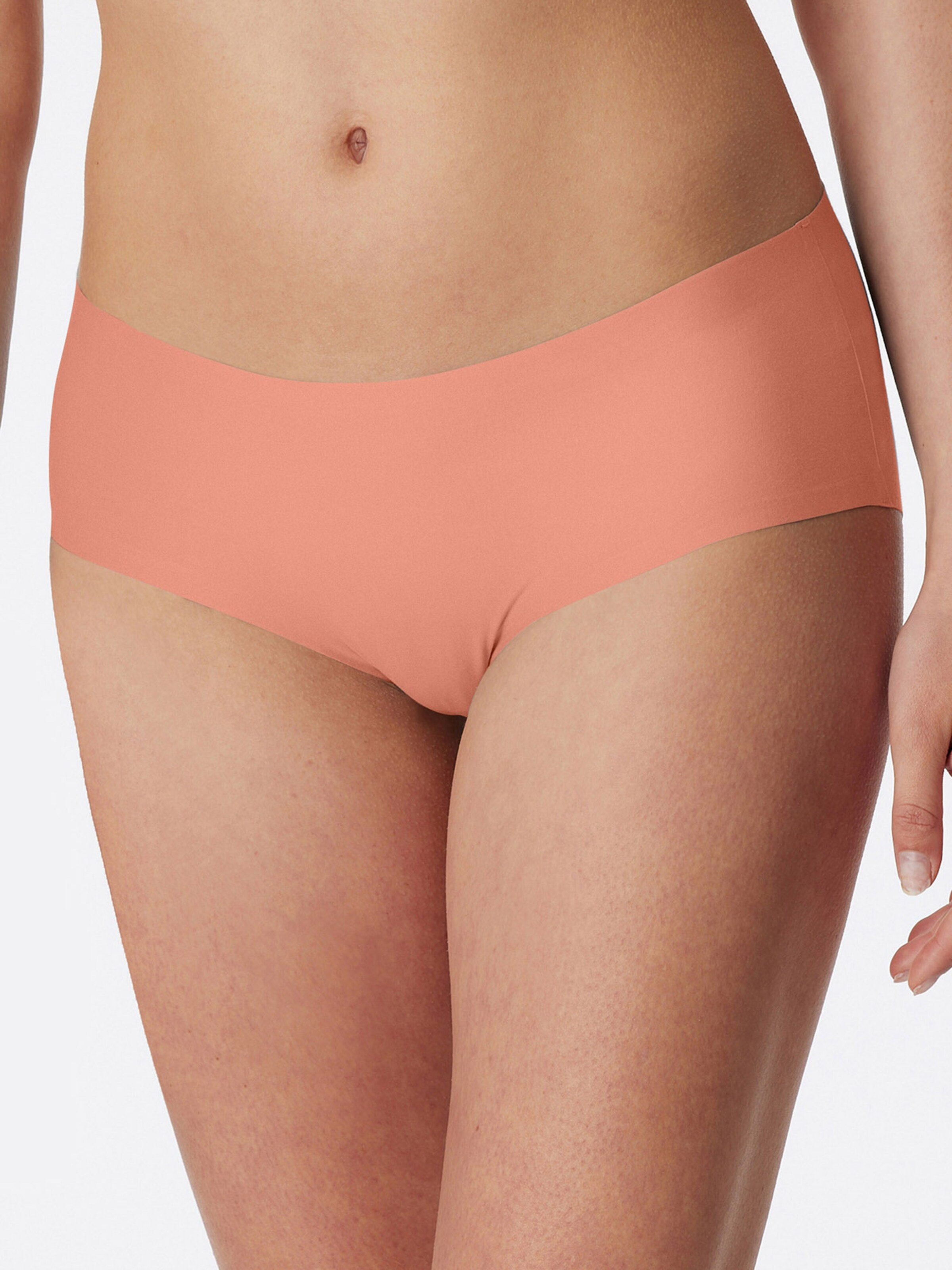 SCHIESSER Panty ' Invisible Cotton ' in Orange: Vorderseite