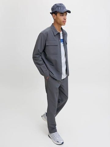 JACK & JONES Baggy Sportbroek 'Kane' in Grijs