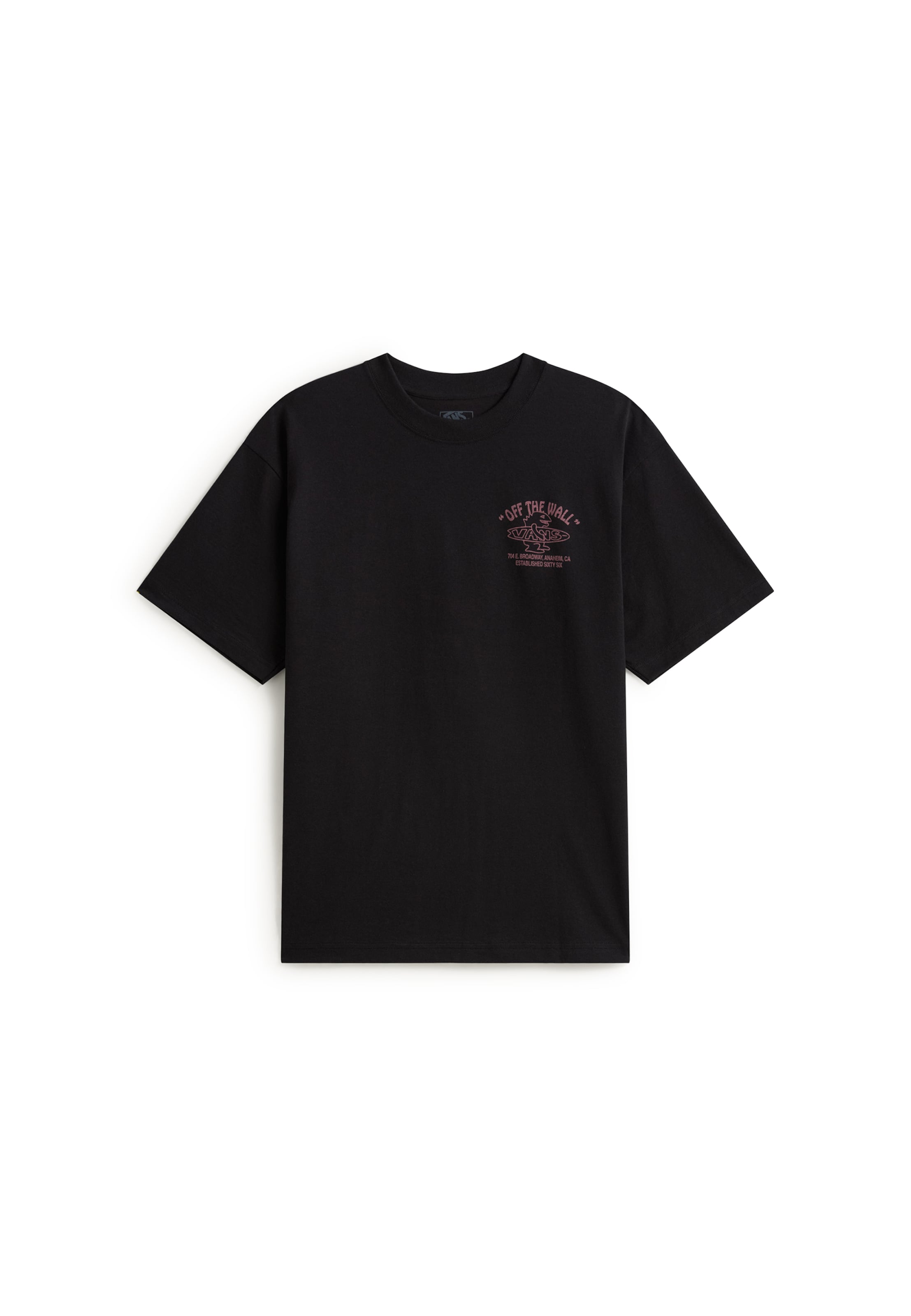 Tricou 'Food Spot' de la VANS pe negru: față