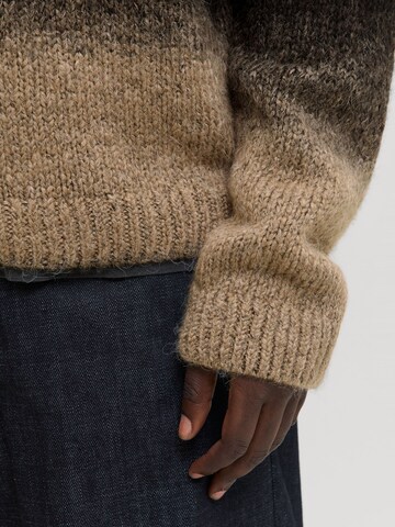 JACK & JONES Pullover i beige