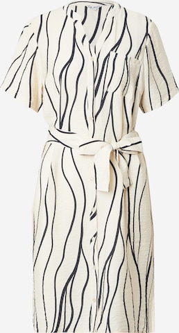 Robe-chemise 'OBJJacira' OBJECT en beige : devant