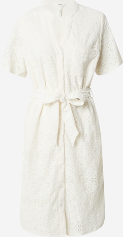 Robe-chemise 'FEODORA SELINE' OBJECT en blanc : devant