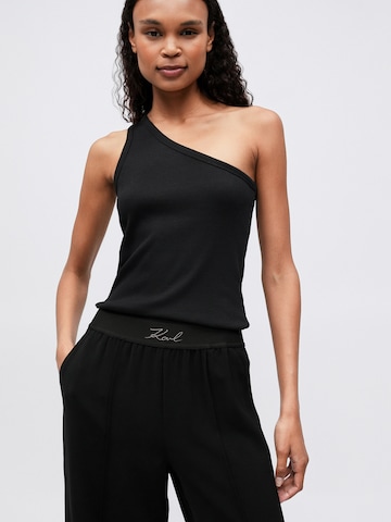 Karl Lagerfeld Широкий Штаны в Черный