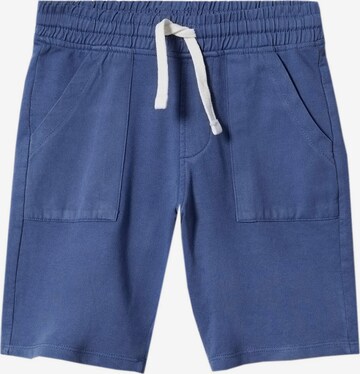 MANGO KIDS Normální Kalhoty 'RICHARD' – modrá: přední strana