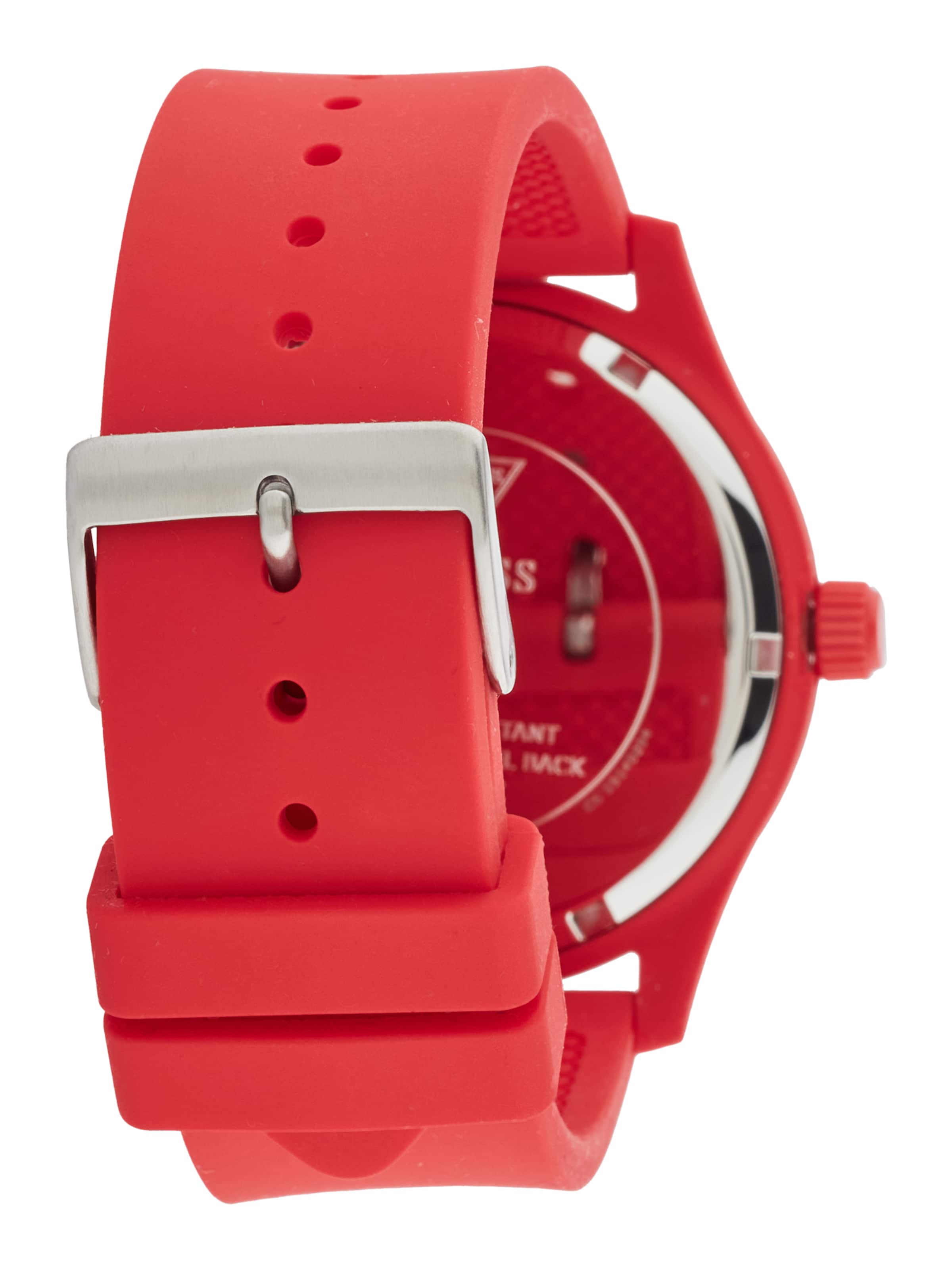 GUESS Uhr 'Reputation' in Rot