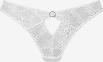 LASCANA Thong in Beige: front