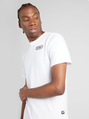 T-Shirt G-Star RAW en blanc