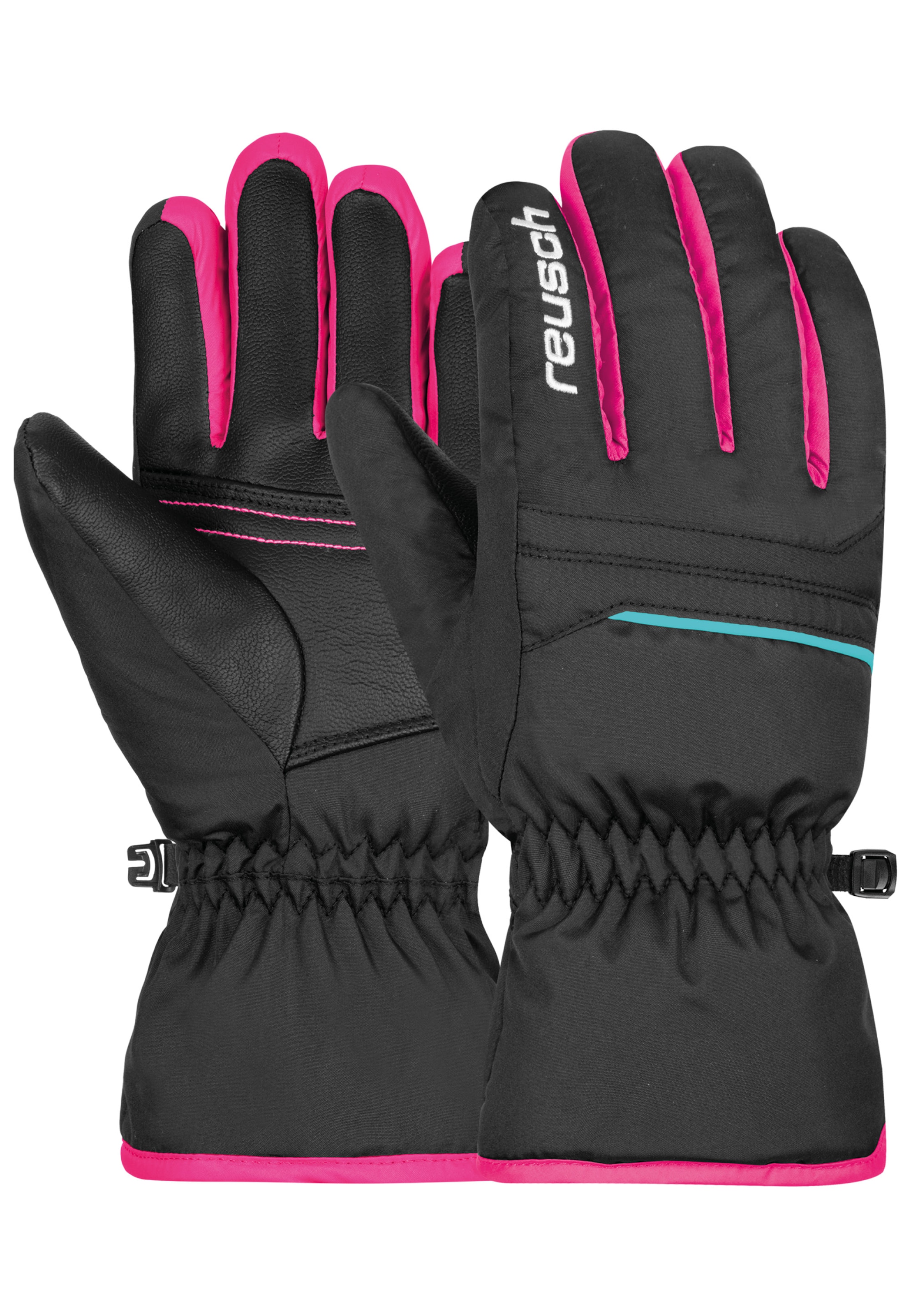 REUSCH Skihandschuhe 'Alan Junior' in Pink: Vorderseite