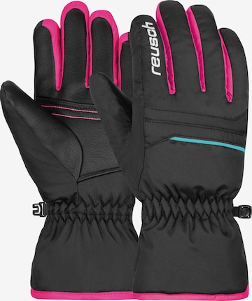 REUSCH Sports gloves 'Alan Junior' in Pink: front