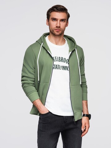 Sweat-shirt Ombre en vert