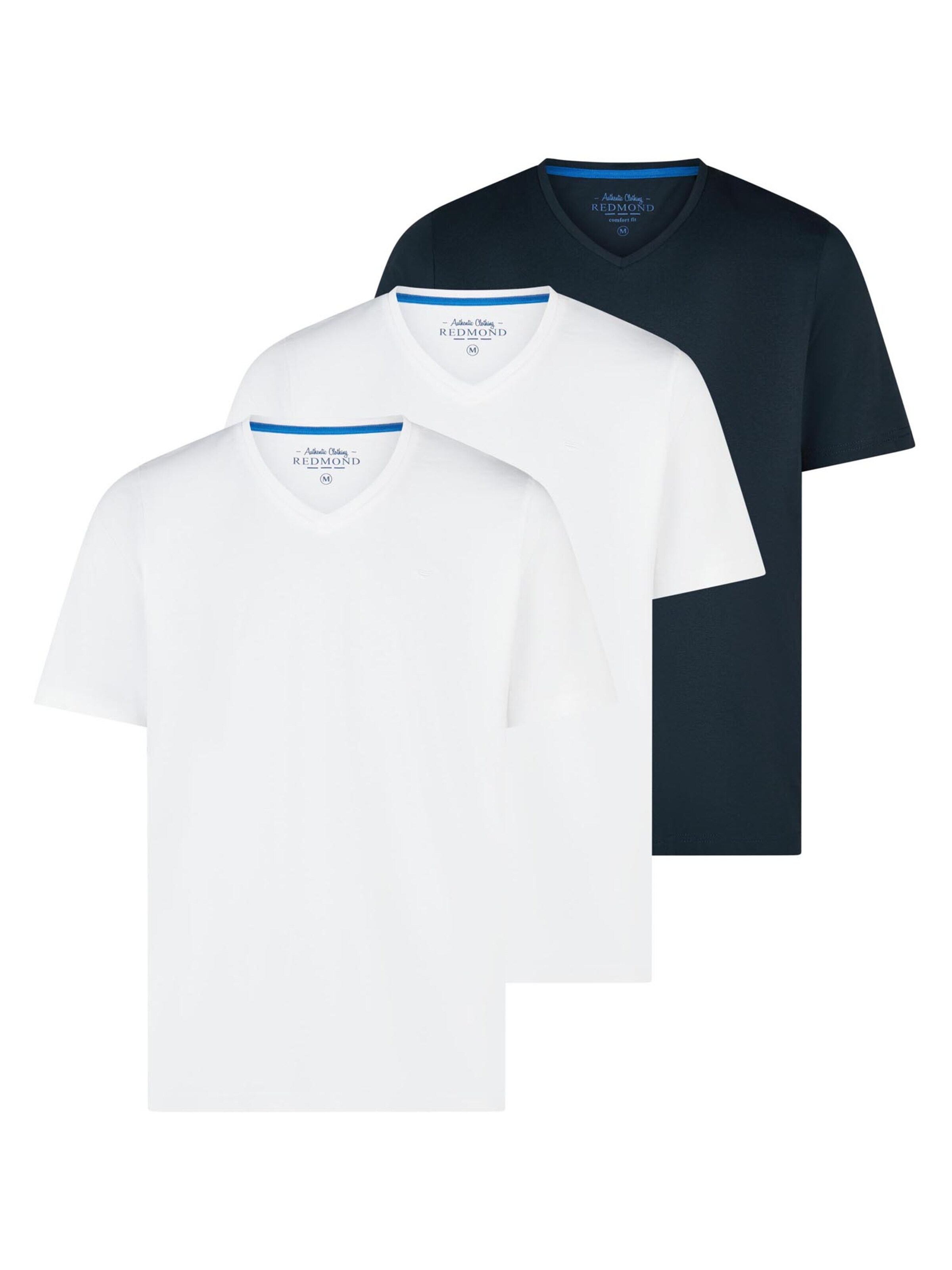 redmond Shirt 'Basic' in Blue: front