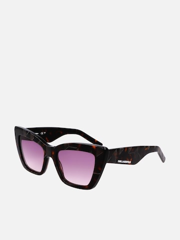 Karl Lagerfeld Sunglasses in Brown: front