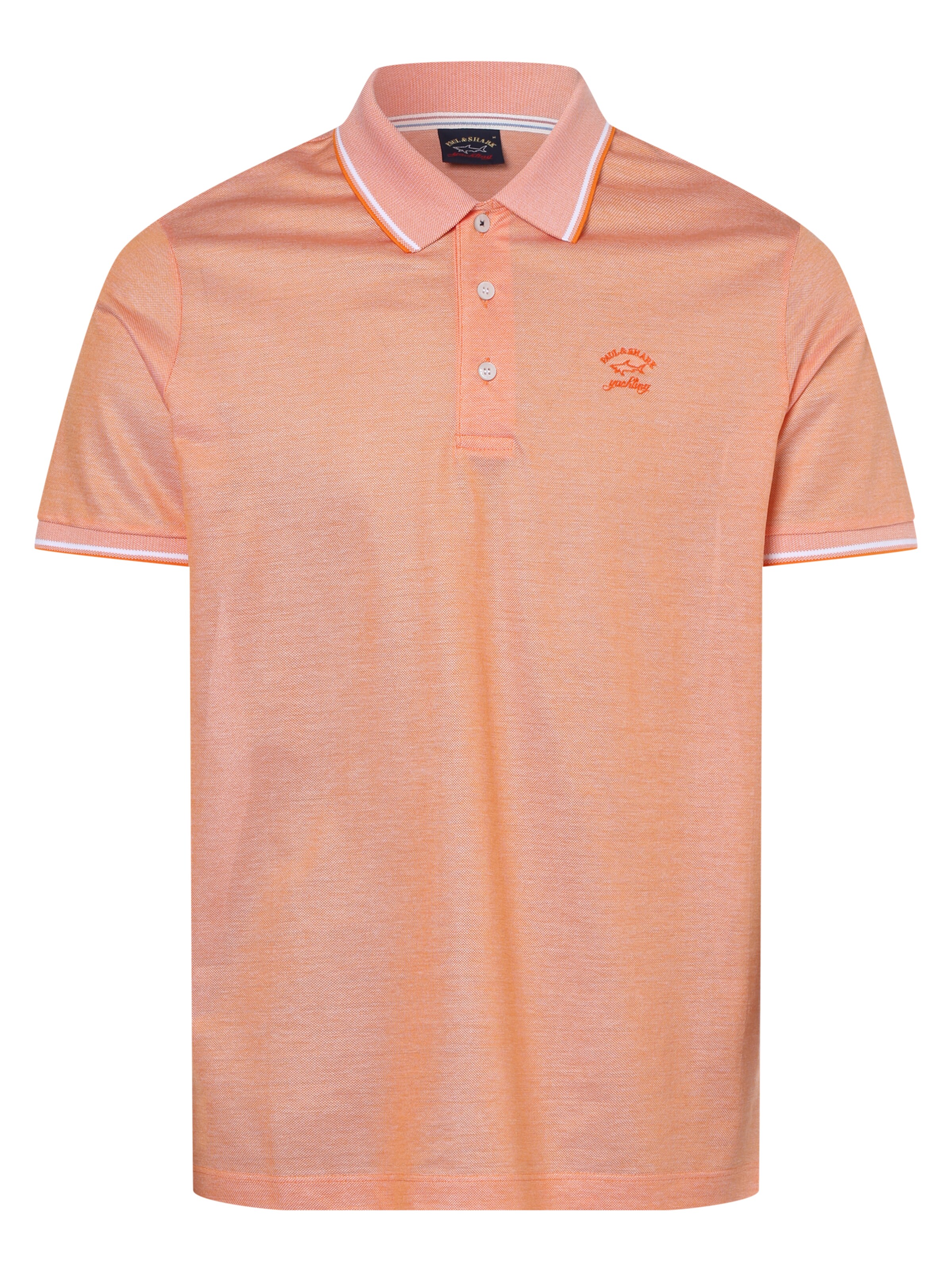 Männer Große Größen Paul & Shark Shirt in Orange, Lachs - ZH27585 Männer Große Größen Paul & Shark Shirt in Orange, Lachs - ZH27585